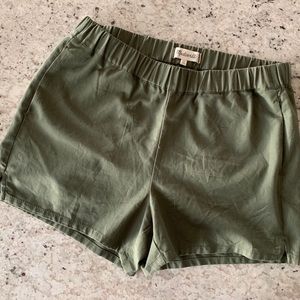 NWOT Madewell Pull On Shorts